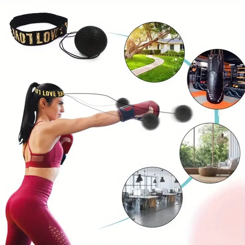 Speed Bag Boxing - 1/3 قطع كرة سرعة للملاكمة تثبت