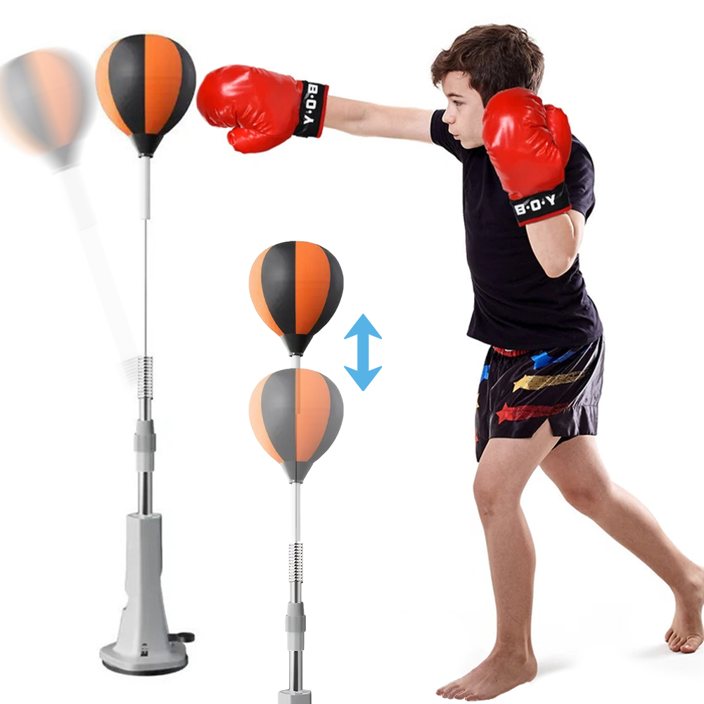 Speed Bag Boxing - حقيبة ملاكمة مع حامل وكرة تدريب