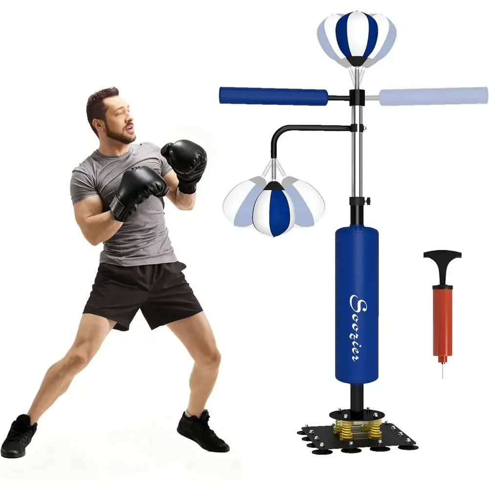 Speed Bag Boxing - حامل كيس ملاكمة قابل لتعديل الارتفاع