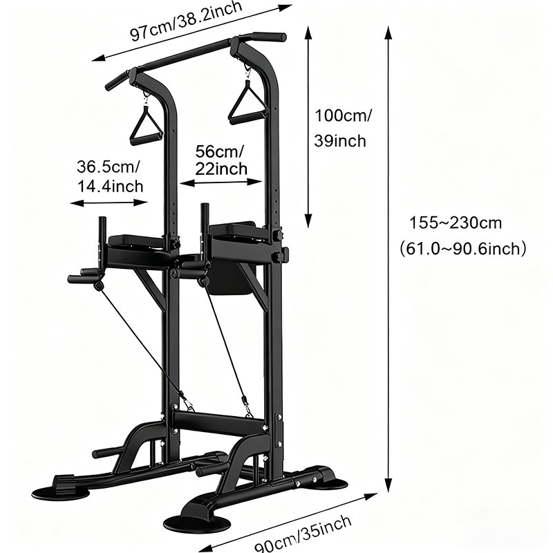 محطة تمارين متعددة الوظائف مع  - مراجعة Pull Up Bar Tower وسعره