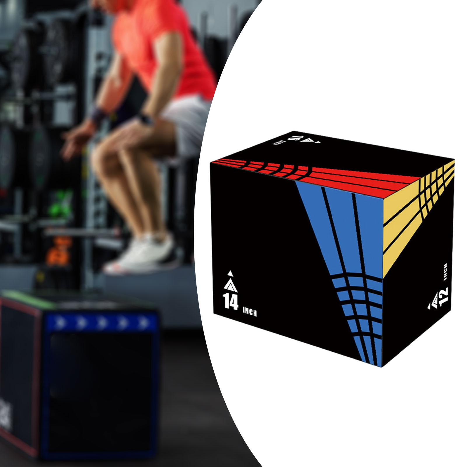 صندوق قفز 3 في 1 صندوق رقمي لت - مراجعة Home Gym Kit For Men وسعره