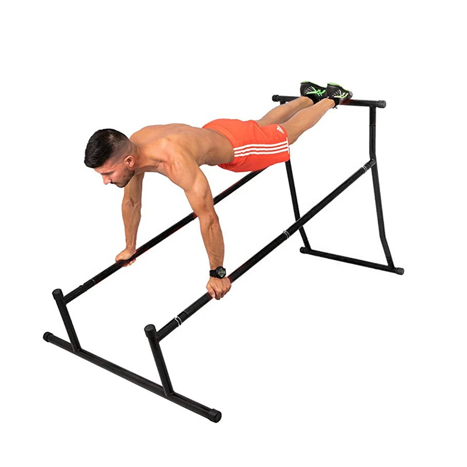 جهاز تمارين منزلي معدني متعدد  - مراجعة Push Up Stand Bar وسعره