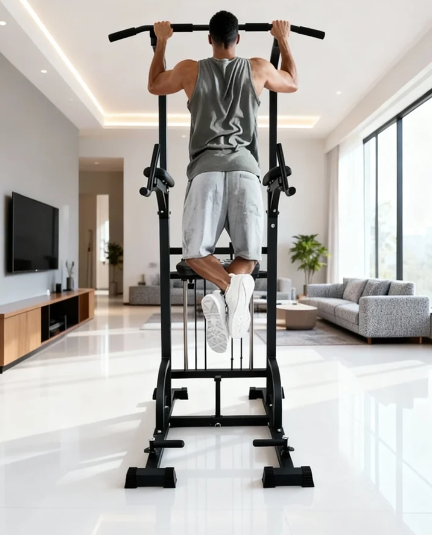 محطة تمارين متعددة الوظائف للش - مراجعة Pull Up Bar Tower وسعره
