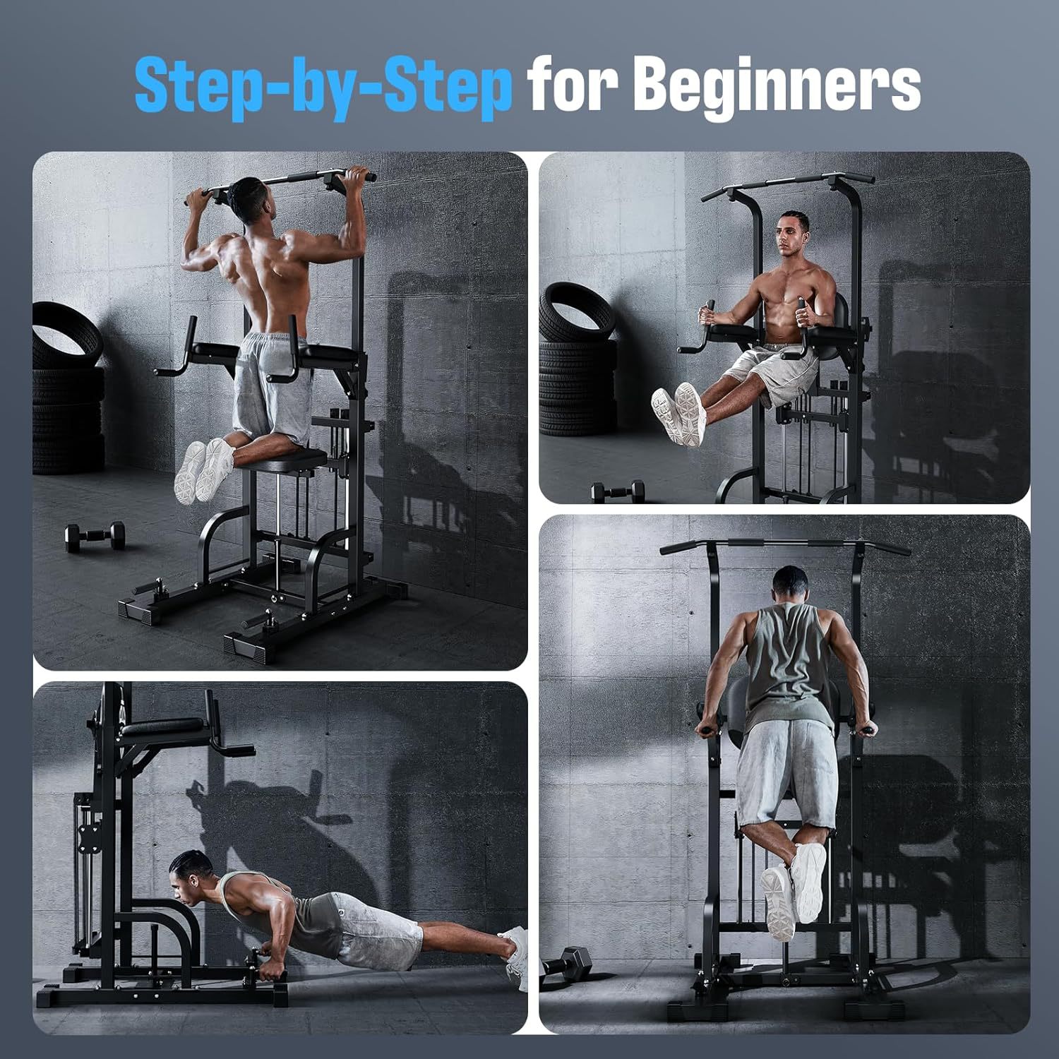 محطة تمارين متعددة الوظائف للش - مراجعة Pull Up Bar Tower وسعره