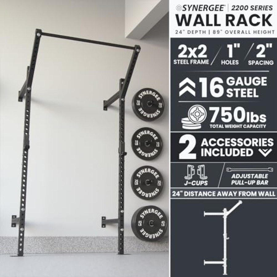 حامل سكوات مثبت على الحائط للا - مراجعة Home Gym Pull Up Bar وسعره