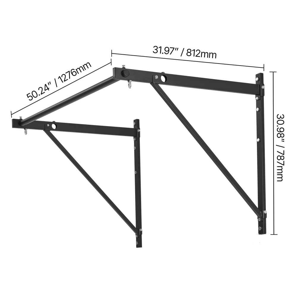 قضيب سحب مثبت على الحائط من Ye - مراجعة Home Gym Pull Up Bar وسعره
