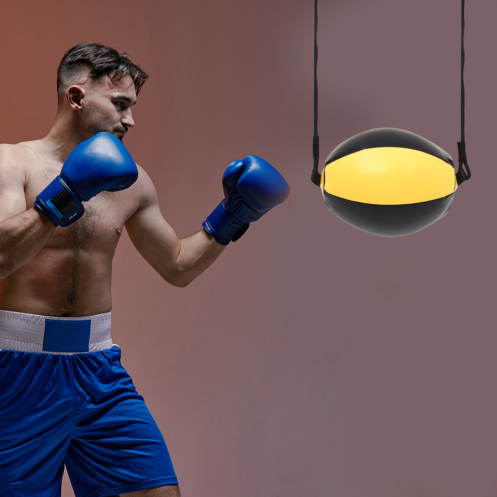 كرة ملاكمة مزدوجة الأطراف بالل - مراجعة Speed Bag Boxing وسعره