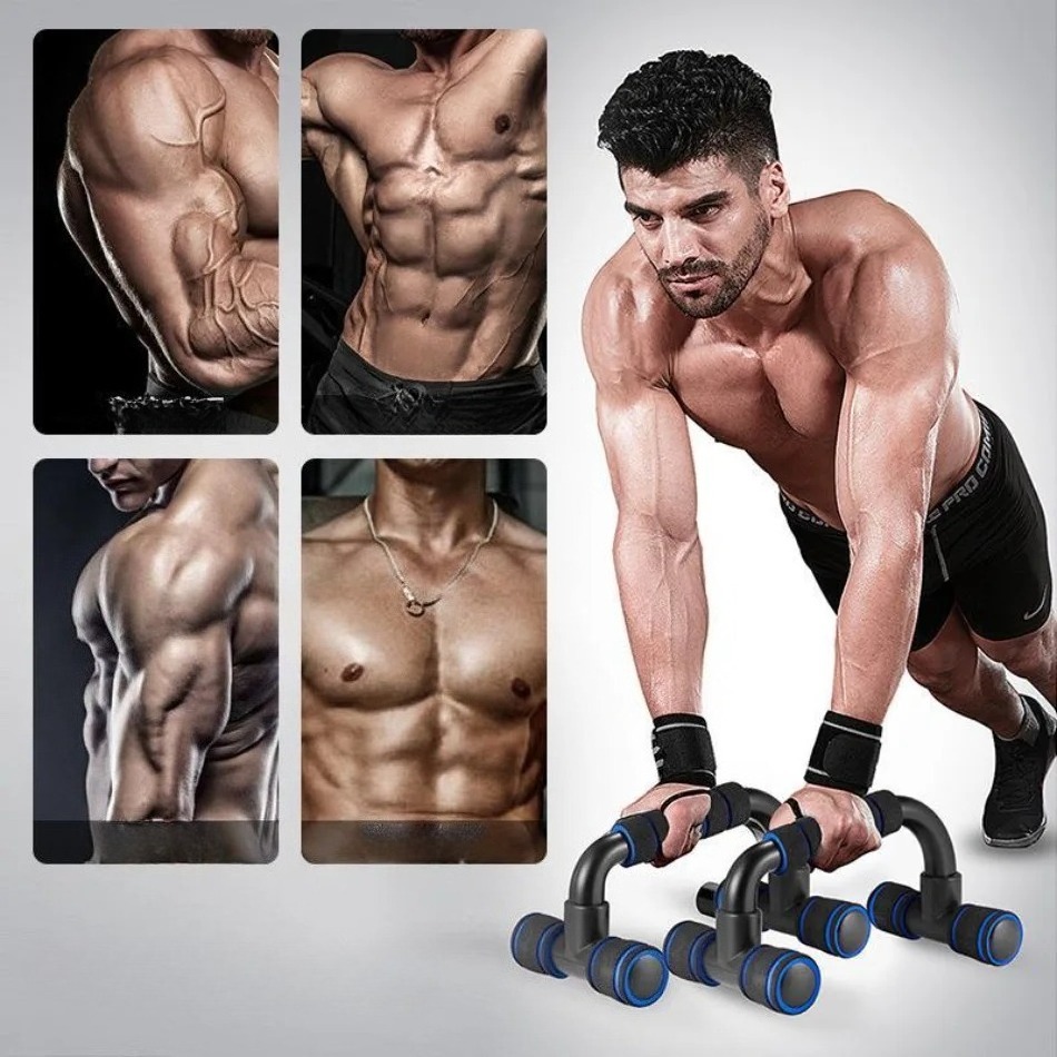 قضبان تمارين الضغط لتدريب القو - مراجعة Push Up Stand Bar وسعره
