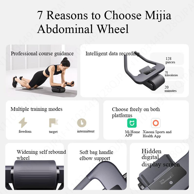 عجلة البطن الذكية الجديدة من X - مراجعة Ab Roller Wheel وسعره