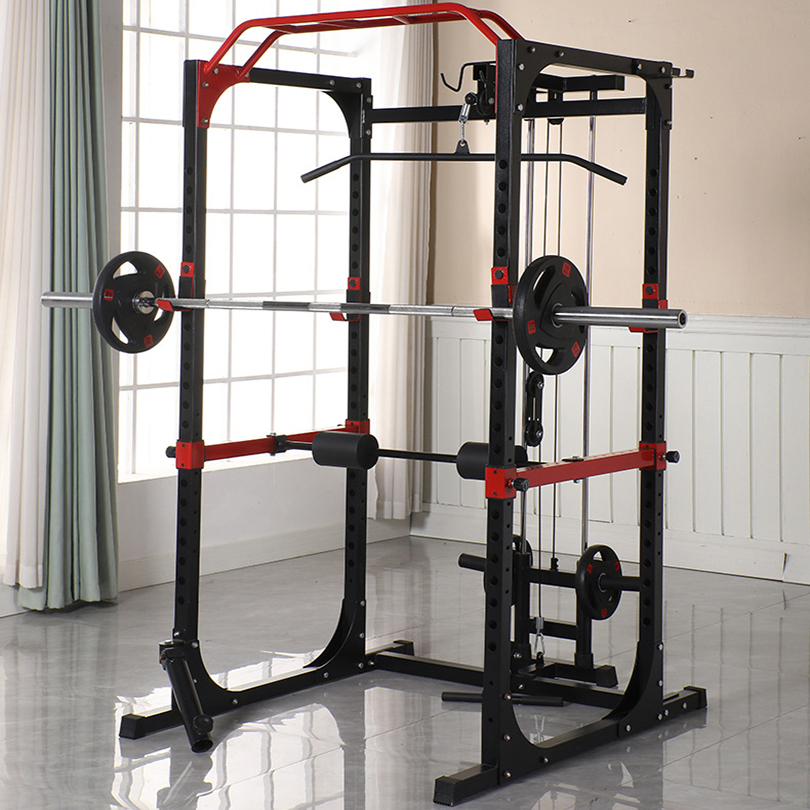قفص الطاقة التجاري رف القرفصاء - مراجعة Home Gym Pull Up Bar وسعره