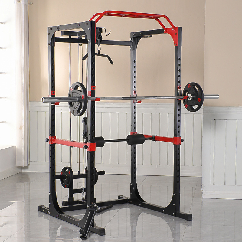 قفص الطاقة التجاري رف القرفصاء - مراجعة Home Gym Pull Up Bar وسعره