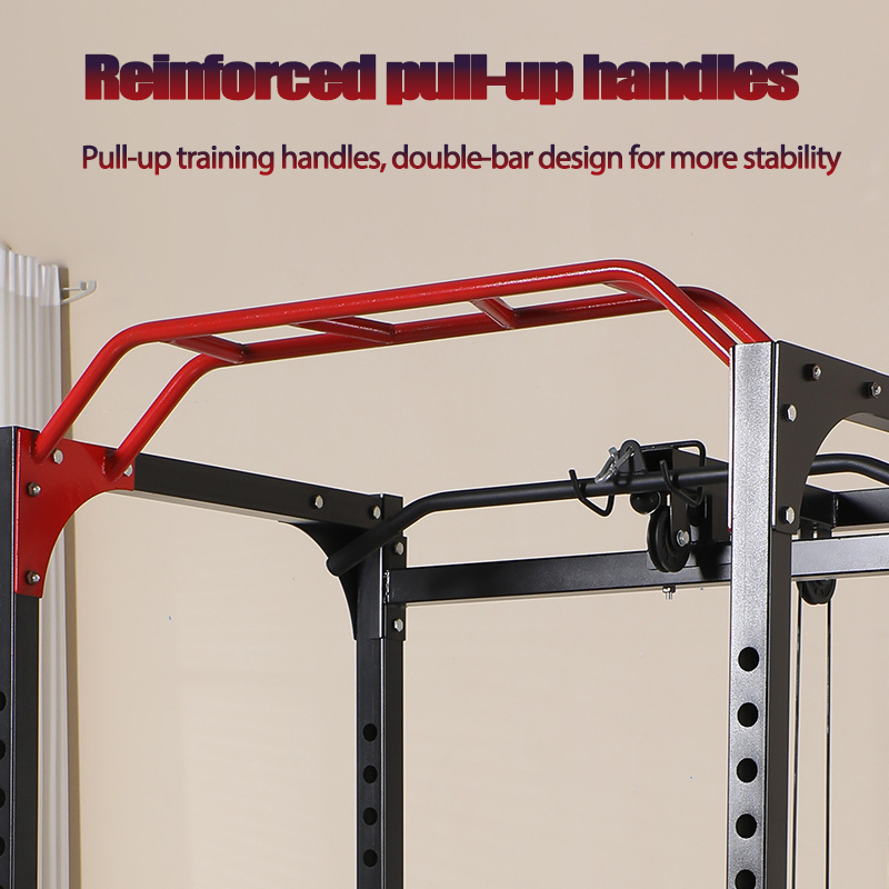 قفص الطاقة التجاري رف القرفصاء - مراجعة Home Gym Pull Up Bar وسعره