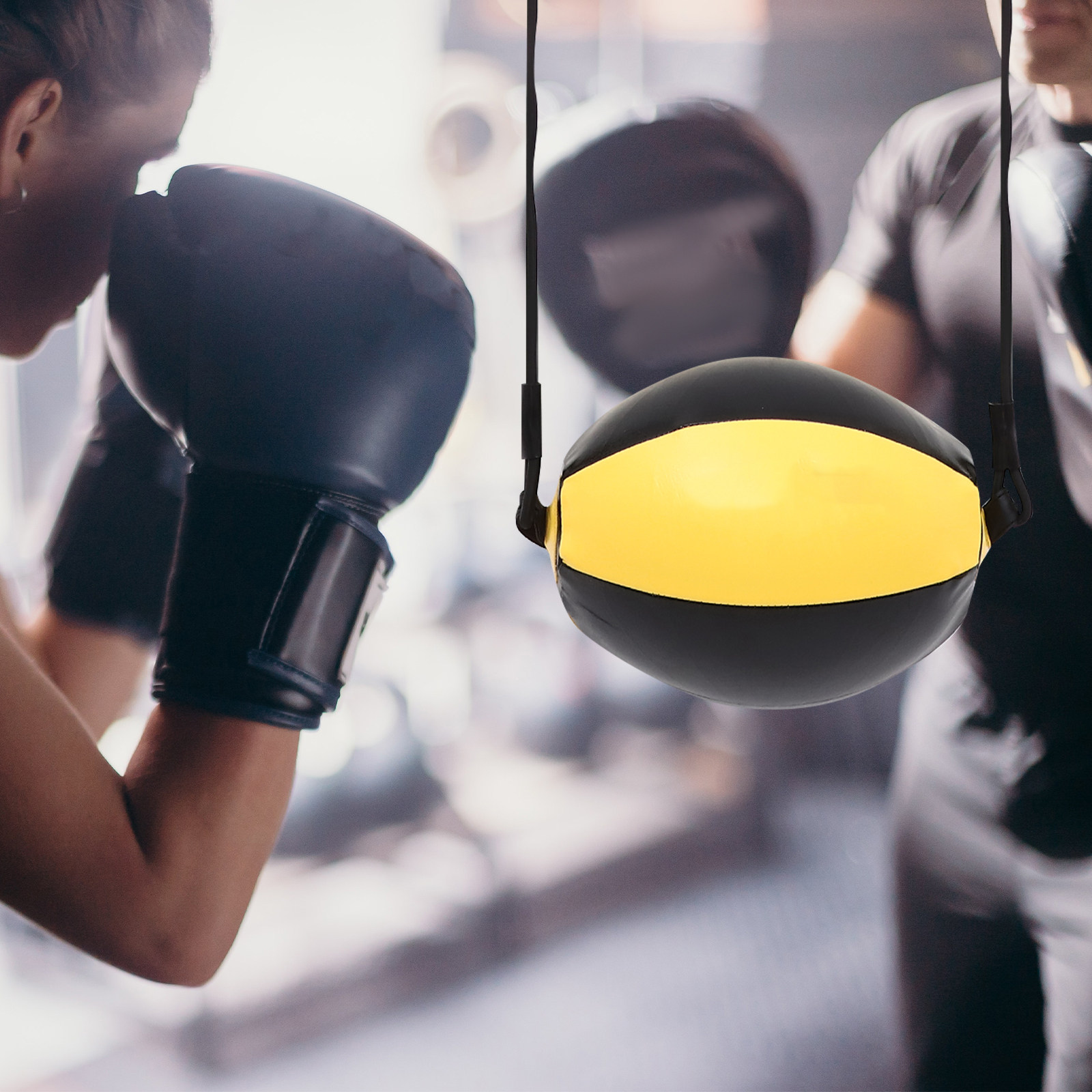 كرة سرعة مزدوجة الطرف محمولة ل - مراجعة Speed Bag Boxing وسعره