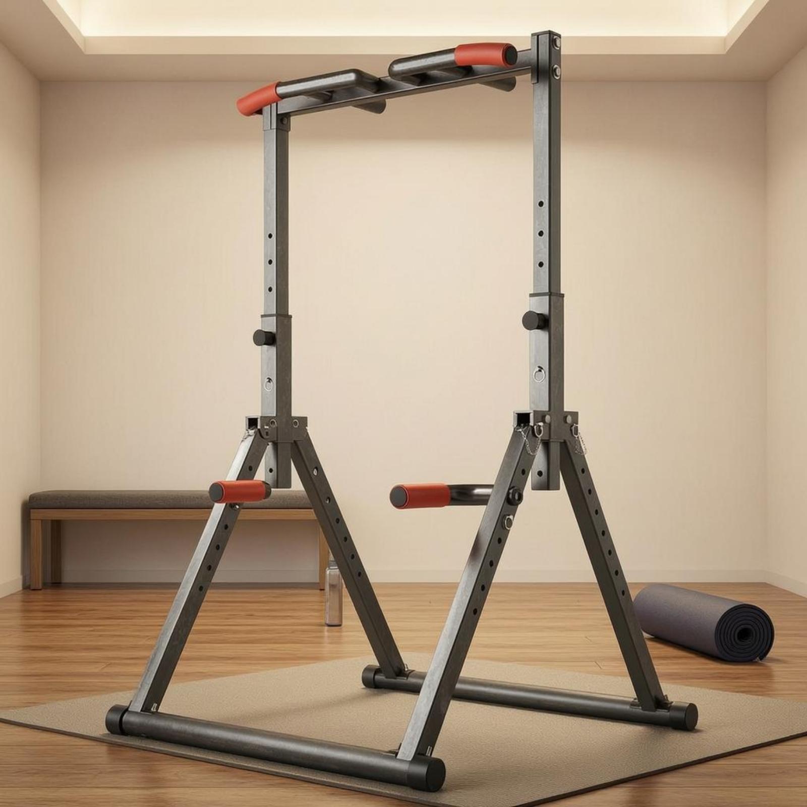 قضيب سحب قابل للتعديل للأطفال  - مراجعة Home Gym Pull Up Bar وسعره