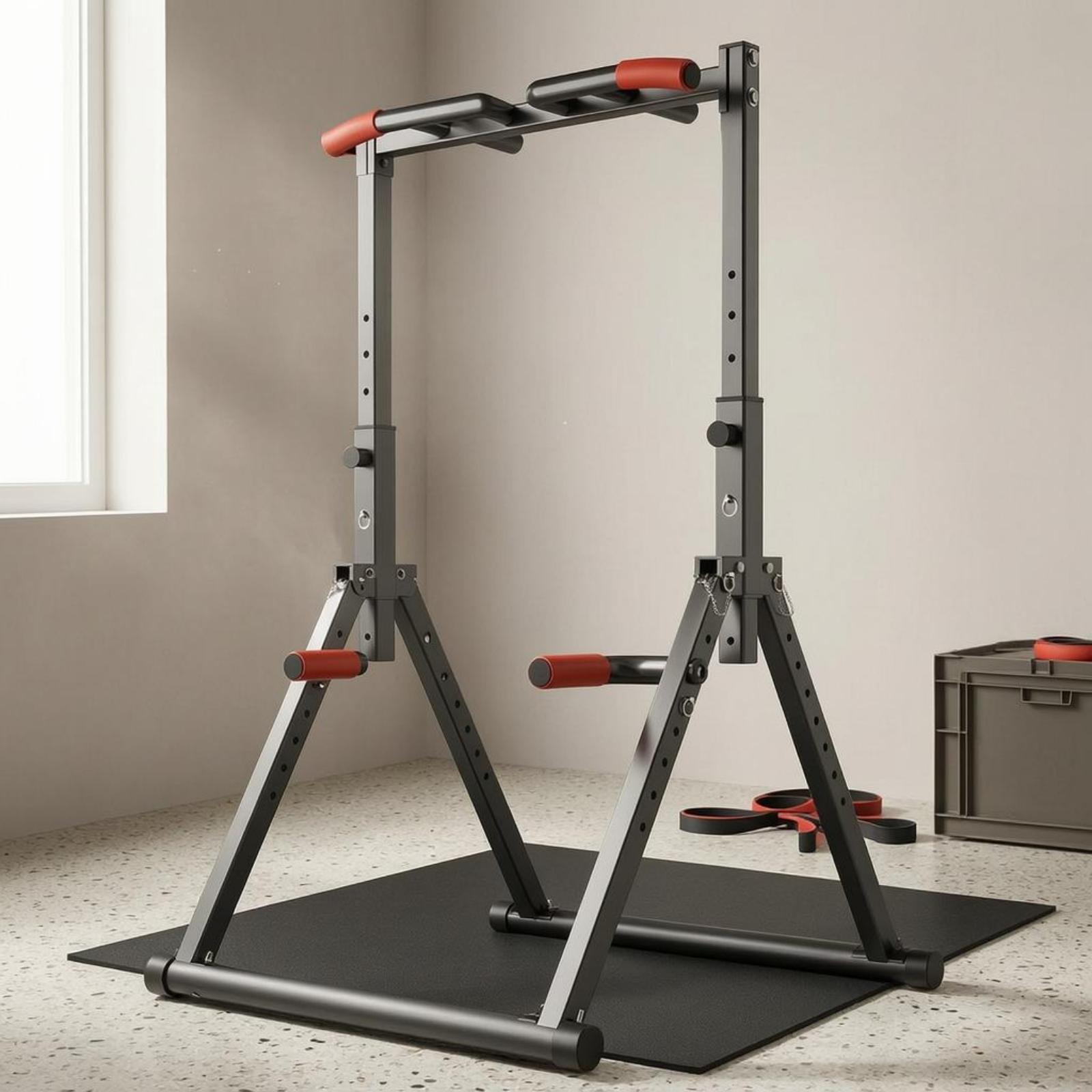 قضيب سحب قابل للتعديل للأطفال  - مراجعة Home Gym Pull Up Bar وسعره