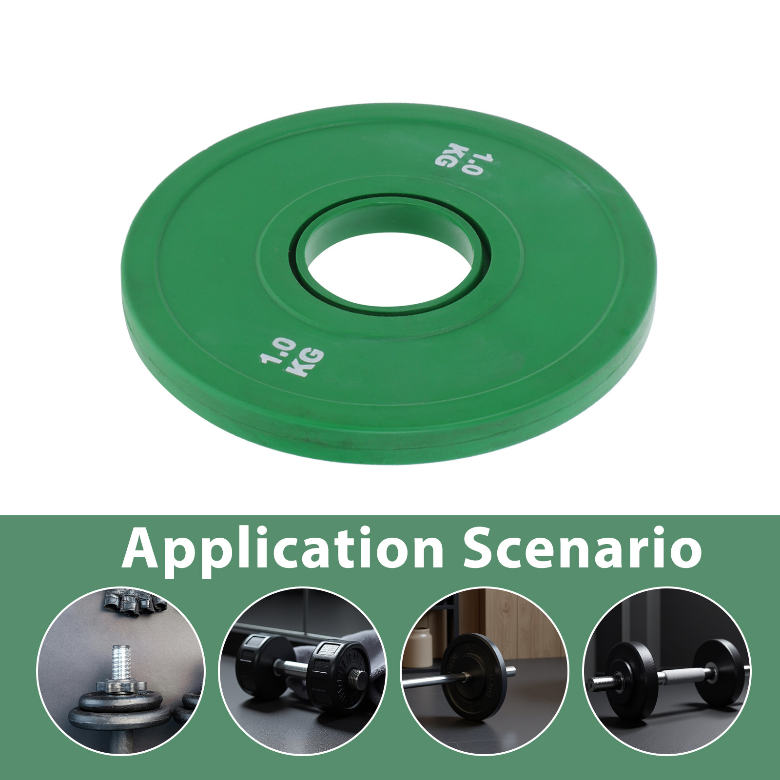 أقراص أوزان مطاطية للباربل 1 ك - مراجعة Weight Plate Bumper وسعره