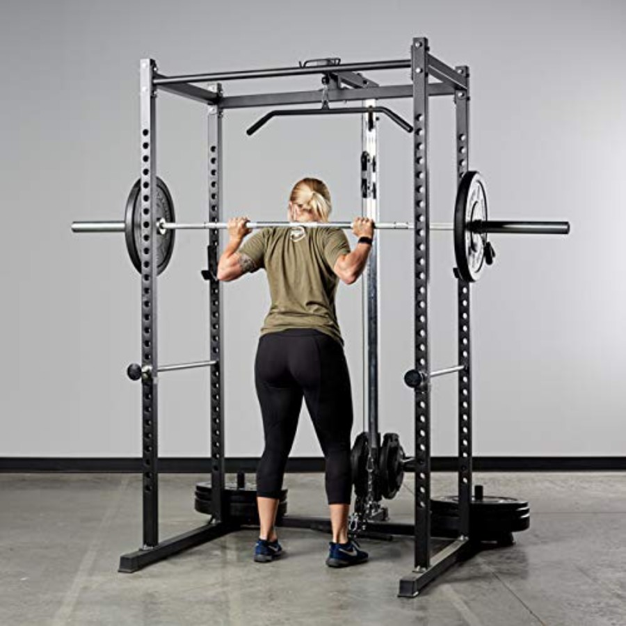 قفص تمارين القرفصاء للتدريب ال - مراجعة Home Gym Pull Up Bar وسعره