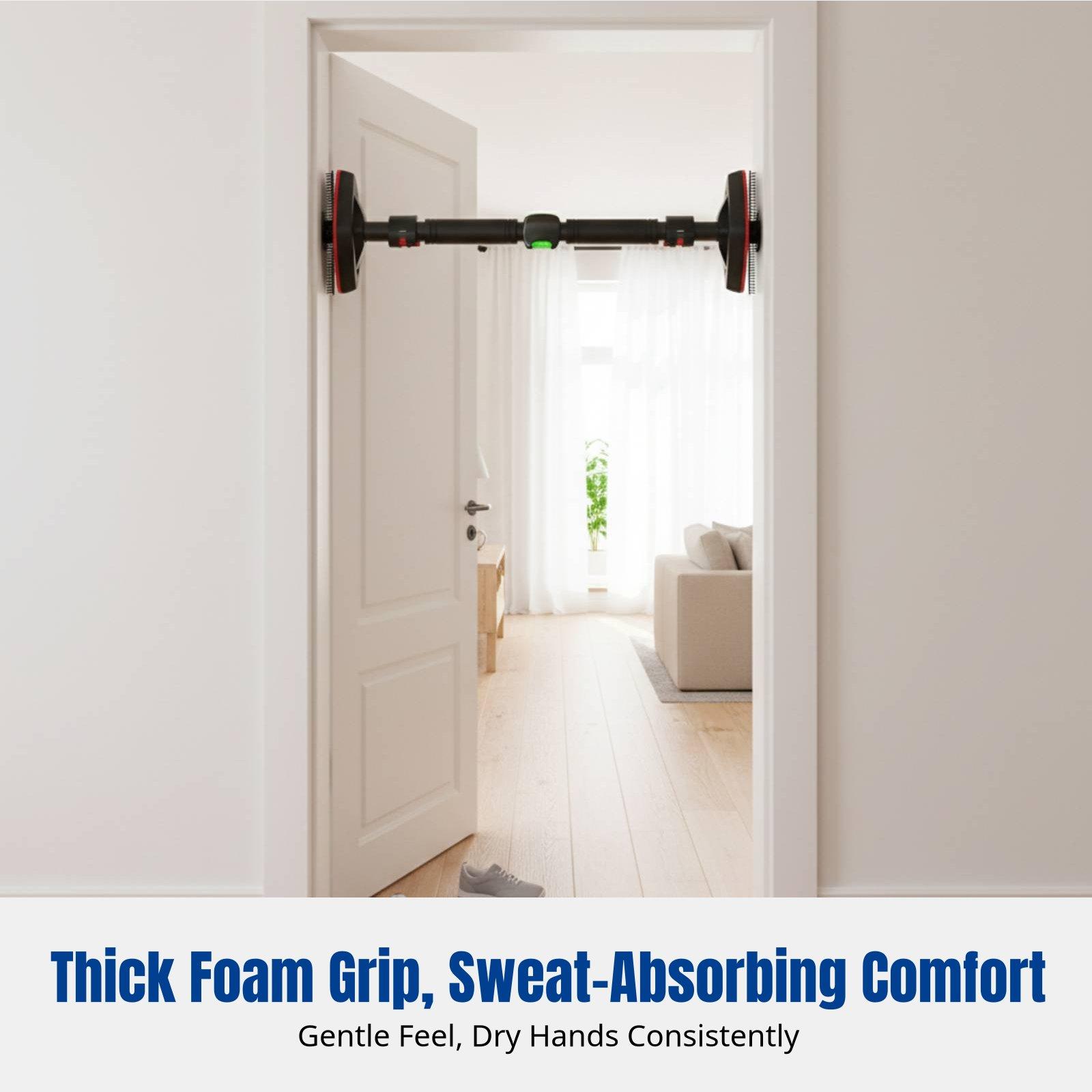 قضيب سحب للباب عالي التحمل مصن - مراجعة Home Gym Pull Up Bar وسعره