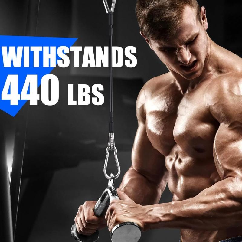 1-6 قطع كابل تمديد للجيم بطول  - مراجعة Home Gym Bowflex Machine وسعره