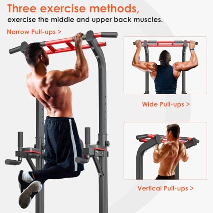 محطة تمارين منزلية متعددة الوظ - مراجعة Home Gym Pull Up Bar وسعره