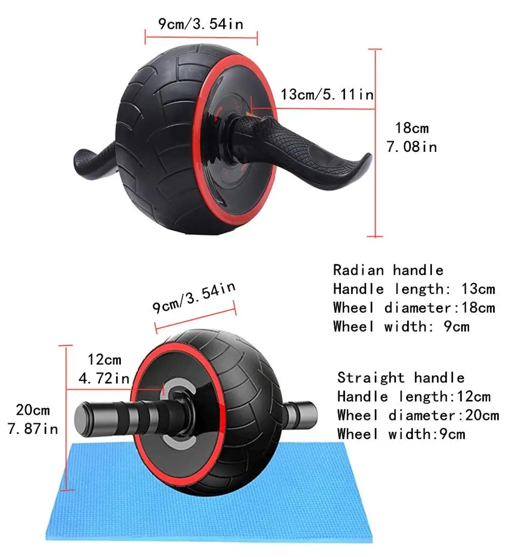 عجلة تمارين البطن AB مع مقابض  - مراجعة Ab Roller Wheel وسعره