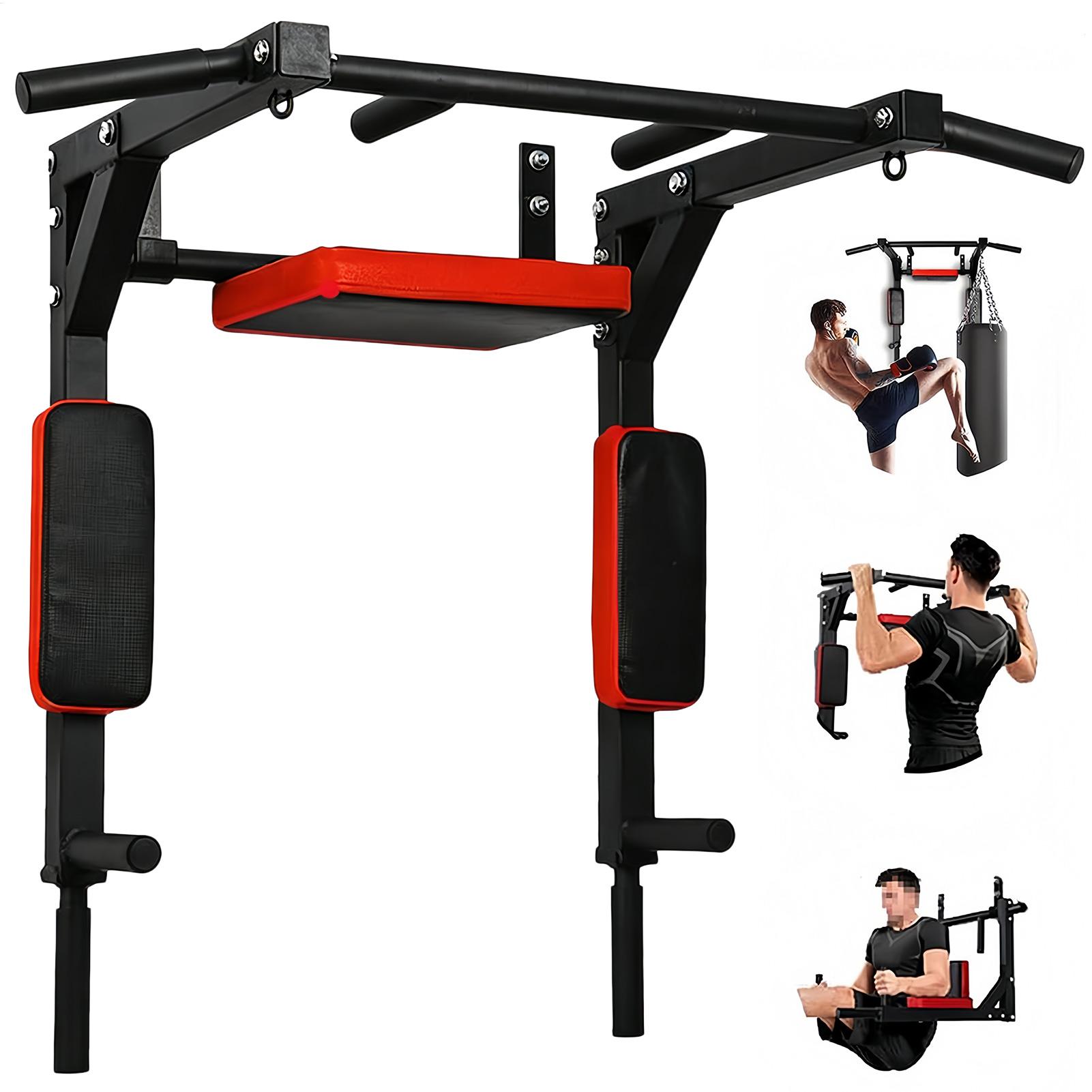 بار سحب أفقي متعدد الوظائف يثب - مراجعة Home Gym Pull Up Bar وسعره